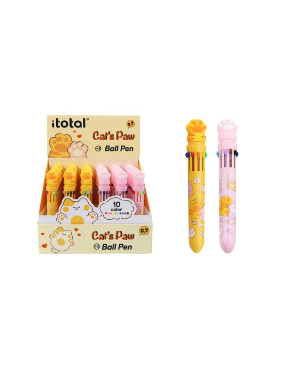 Penna Zampa Gatto Multicolore Assortito