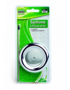 Spillone Infilzacarte In Metallo Con Cappuccio