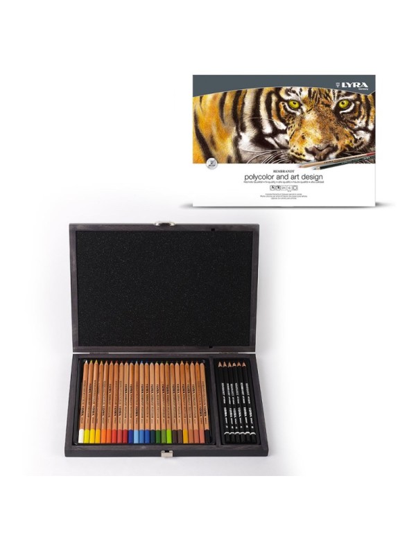 Set Artistico Lyra Polycolor Valigetta 24pz