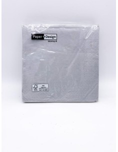 Paper Napkins Silver With...
