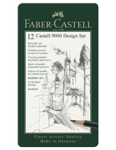 Drawing Pencils Faber-Castell 9000 Design Set 12pcs.