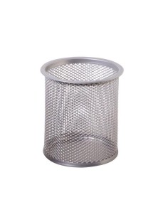 Silver Metal Mesh Pen...