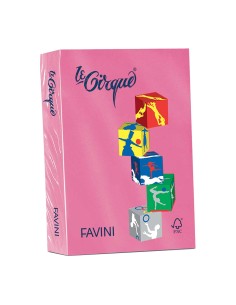 Ream Of Colored Paper Favini A4 Le Cirque Cyclamen Pink 80g 500 Sheets