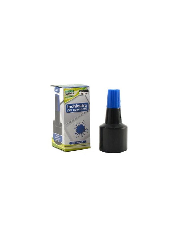 Inchiostro Blu Per Cuscinetti Lebez