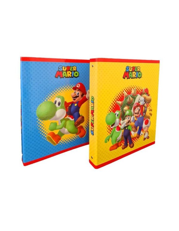 Raccoglitore 4 Anelli Super Mario Bros