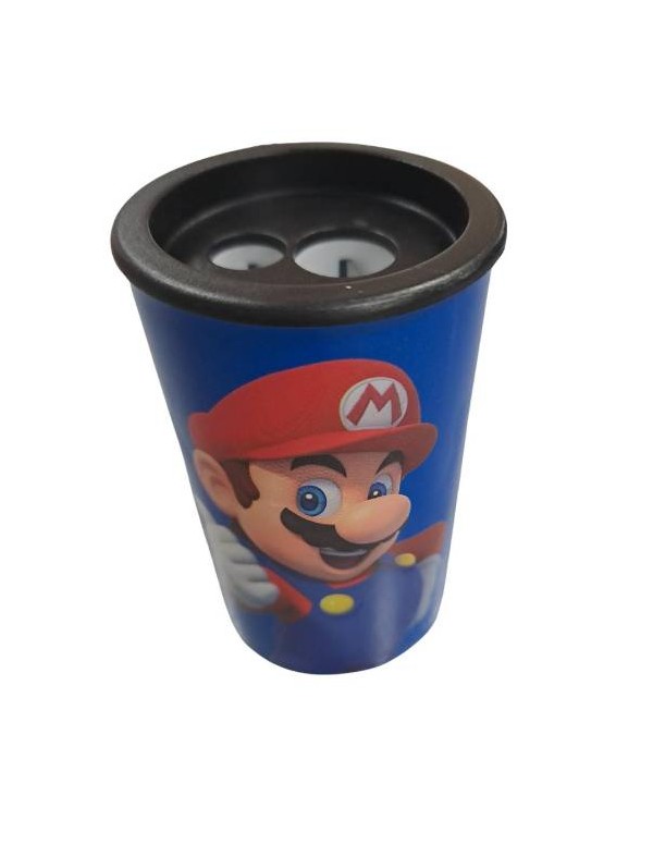Super Mario Pencil Sharpener With Reservoir