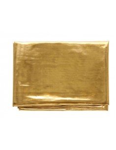 Tovaglia Natalizia In Lurex Oro 150x300cm
