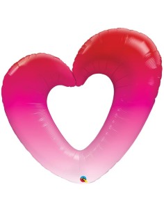 Pink Shaded Heart Party...