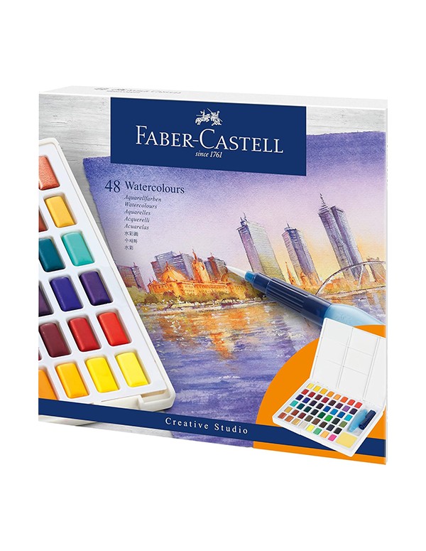 Faber-Castell Watercolours 48 Colors