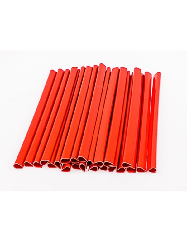 Dorsetti Rilegatori Dorso Piatto 3mm Rosso