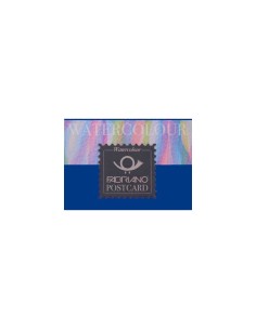 Album Cartoline Watercolour Fabriano 10,5x14,8cm Grana Fina