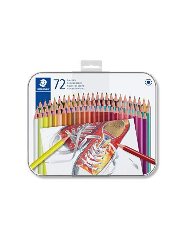 Staedtler Pastelli Matite Colorate Esagonali Confezione Da 72pz