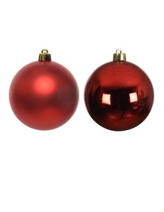 Red Glass Christmas Tree Ball 2.5cm