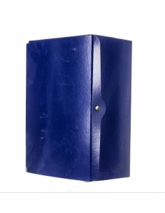 Blue project holder with...