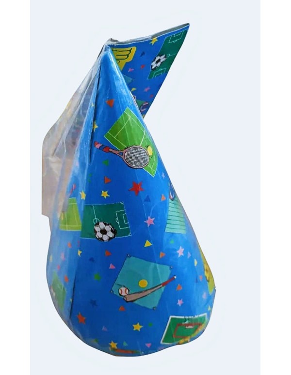 Sport Party Colored Paper Cone 5Pcs