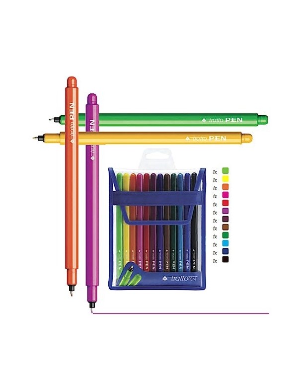 Tratto Pen Confezione 12pz.