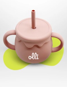 Bicchiere In Silicone Rosa...