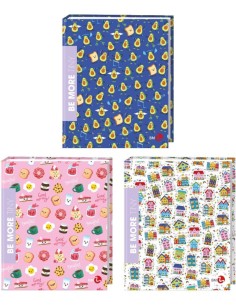 Ring binder 4 Rings A4 Hard...