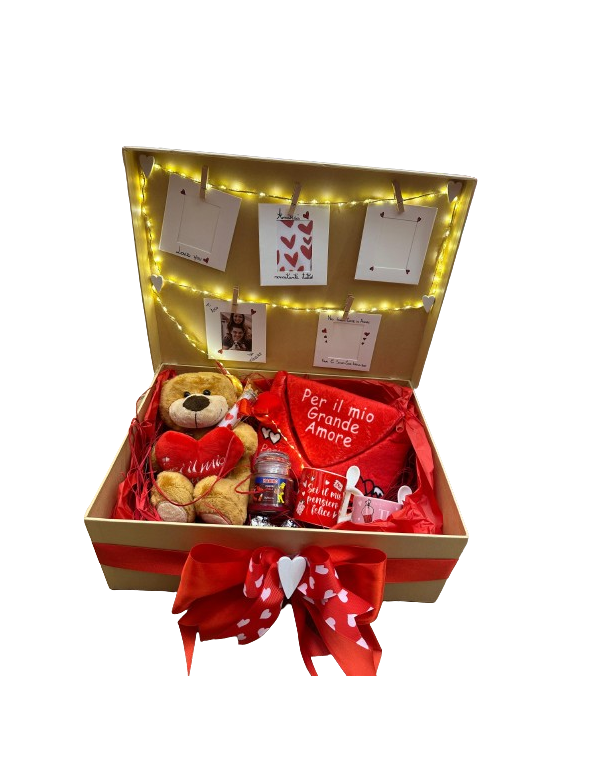 Scatola Box Regalo San Valentino Personalizzabile