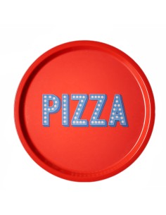 Pizza Red Tray Melamine...