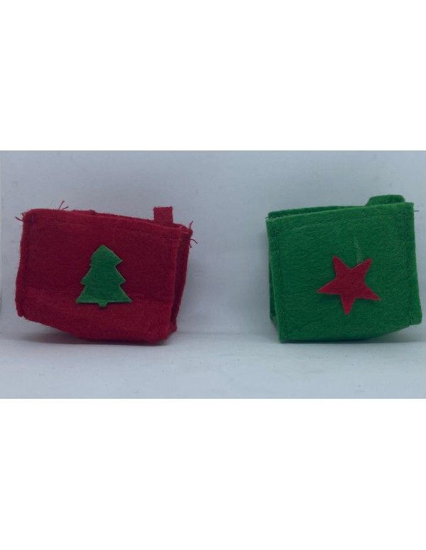 Addobbo Albero Di Natale Mini Borsetta 12CM