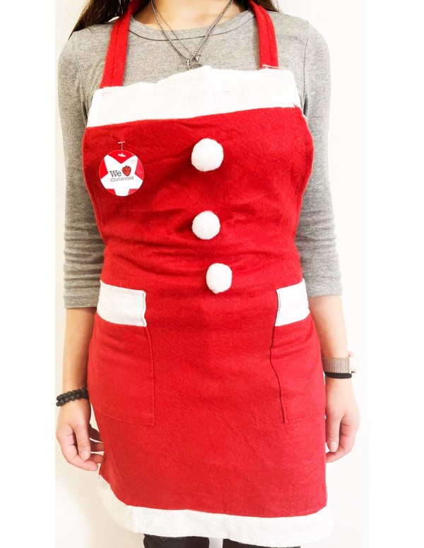 Grembiule Da Cucina Natalizio Giacca Di Babbo Natale 70cm