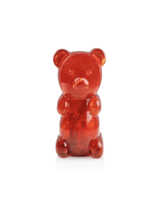 Candy Bear Money Bank Red