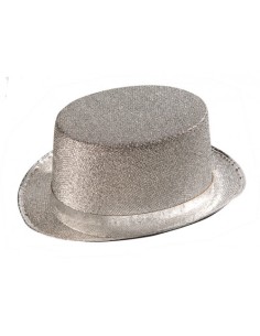 Silver Lurex Cylinder In Felt