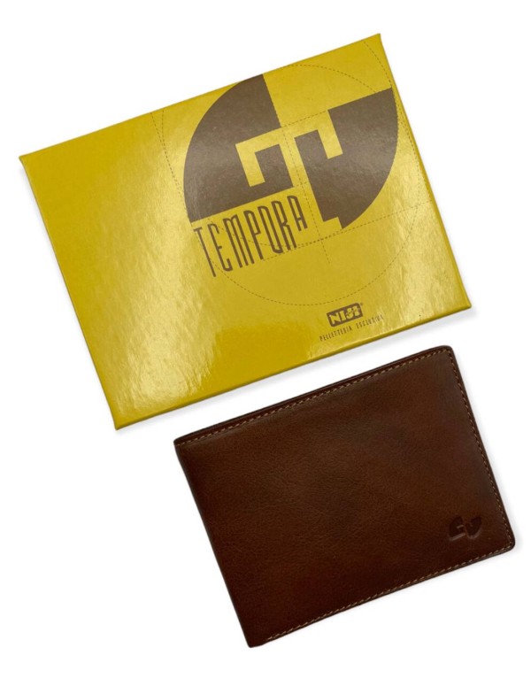 Niji Classic Leather Document Holder Bro