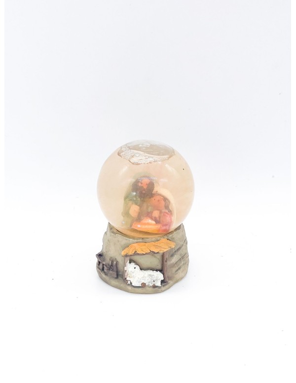 Addobbo Natale Palla Di Neve Presepe Napoletano 6cm