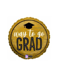 Palloncino Metalfoil Way To...