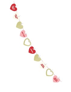 Festone Con Clip Sweet Love...