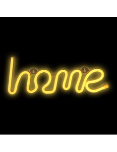 Lampada Neon Led Giallo Home