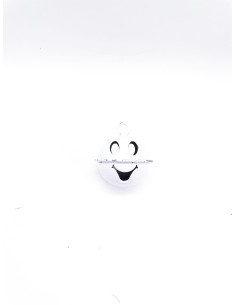 Campanella Fantasma Con Sonaglio diam 3cm Ornamenti Halloween