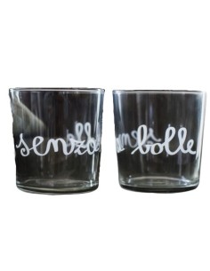 Glass with decoration...