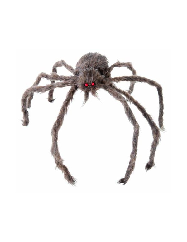 Giant Grey Hairy Spider 60cm Halloween Ornaments