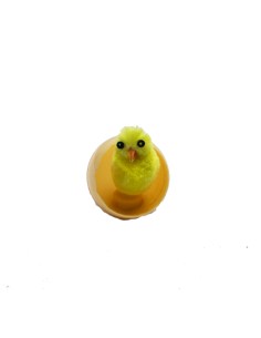 Calamita Pasqua Uovo Con Pulcino Giallo