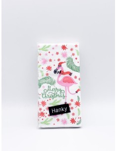 Christmas Paper Hankies Merry Christmas