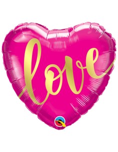 Pink Heart Love 18" 46cm...