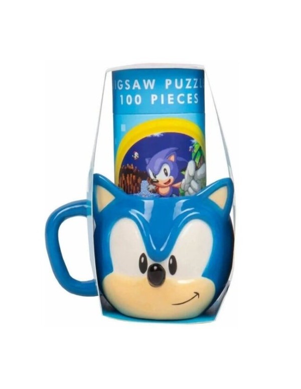 Sonic Set Tazza e Puzzle 100pz.