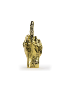 The Finger Sculpture Gold