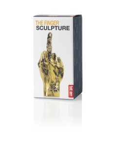 The Finger Sculpture Gold 2