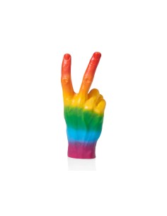 Rainbow Peace Symbol Hand...