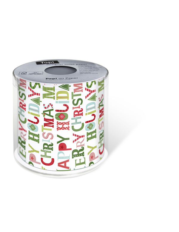 Christmas Toilet Paper 3 Ply 200 Sheets Merry Christmas