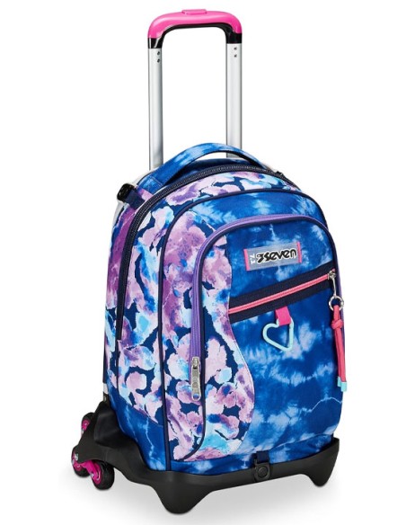 Zaino Trolley Seven Jack-3WD+ Detach Custom Cloud