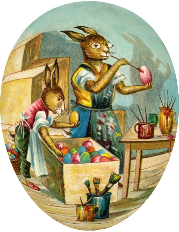 Eggs Gift Box Easter Figures 18cm Assorted
