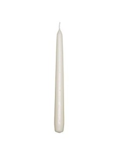 Candela Conica Bianca 25cm