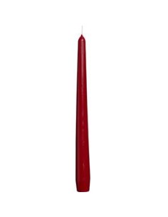 Red Conical Candle 25cm
