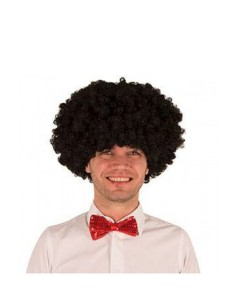 Blue Afro Wig Carnival...