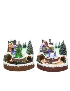 Christmas Carillon Winter Scenario 2 Assorted